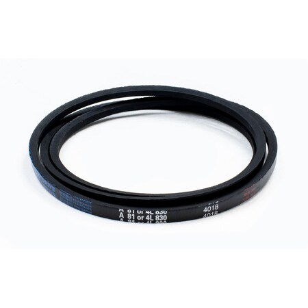 D&D A81/4L830 Classical V-Belt, 83 in Outside Length, 1/2 in Top Width, 1 Ribs A81